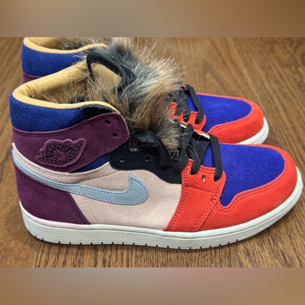 Nike Multicolor High-Top Sneakers - Picture 2 of 8